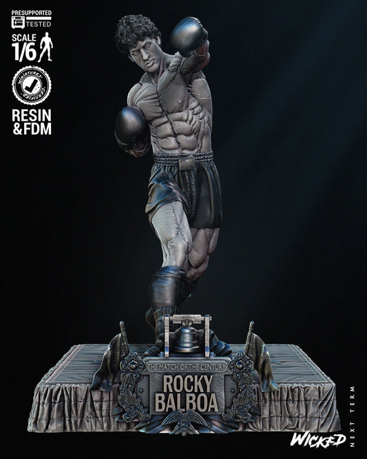 1/6 scale Rocky Balboa