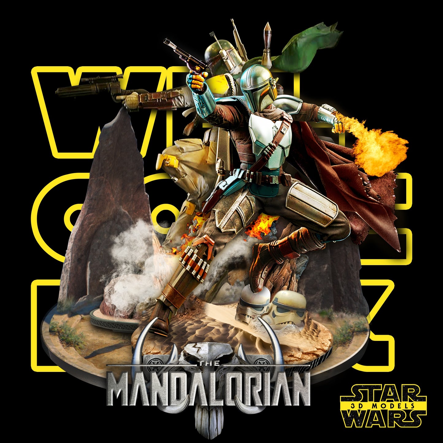 5" Mandalorian