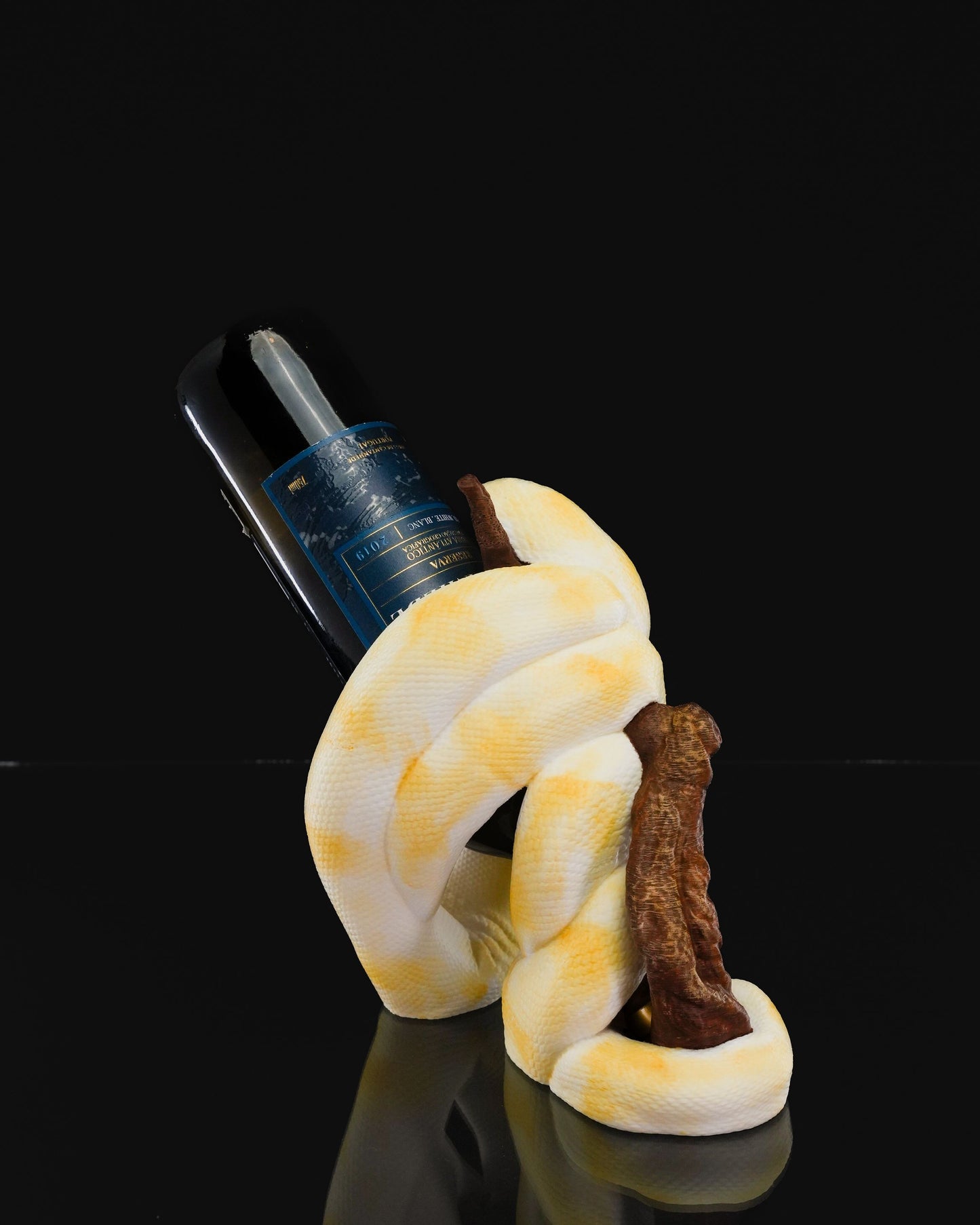 Ball Python Wine Holder