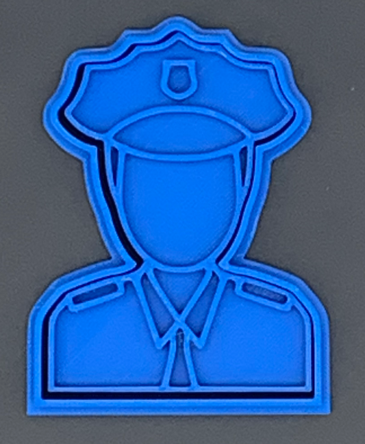 Policeman Cookie Cutter