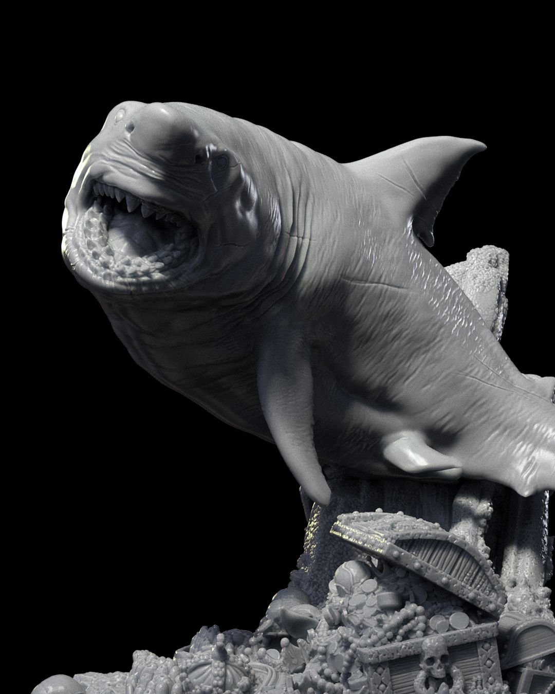 Great White Shark Miniature