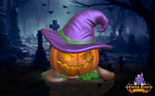 Witchy Desktop Jack-O-Lantern