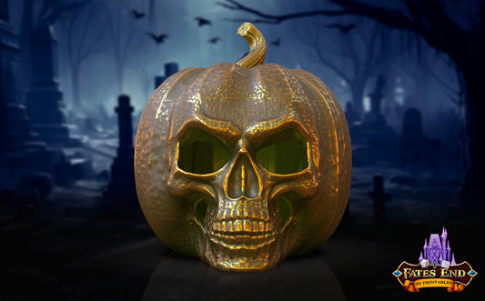 Skeleton Pumpkin